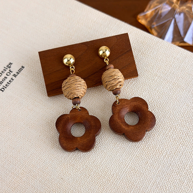 Autumn Flower Earrings