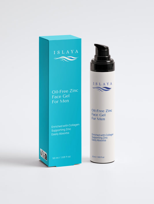 Oil-Free Zinc Face Gel for Men